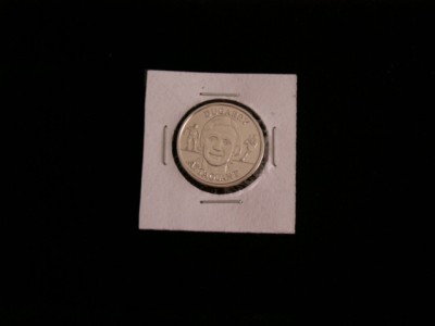 M3C1 50 - Jeton de colectie - tematica fotbal - DUGARRY - Franta foto