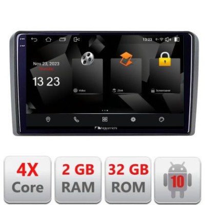 Navigatie Audi A3 8P Quad Core 5230-049 Android Ecran 720P Quad Core 2+32 carplay android auto CarStore Technology foto
