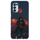 Husa compatibila cu Oppo A73 model Uchiha Madara, Silicon, TPU, Viceversa, Transparent, Carcasa