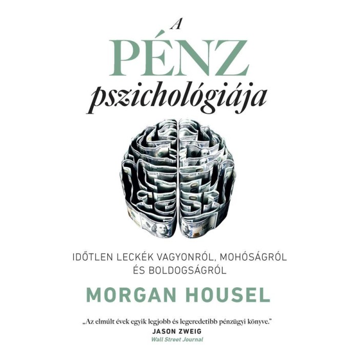 A p&eacute;nz pszichol&oacute;gi&aacute;ja - Morgan Housel