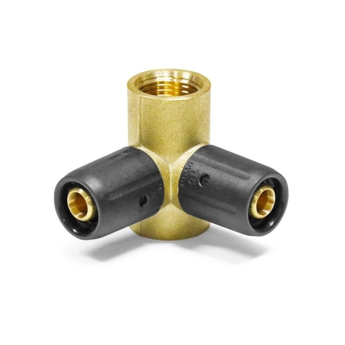 Fiting de perete &icirc;n formă de V 16 x 2 - 1/2&quot; - 16 x 2