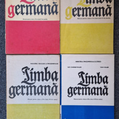 LOT LIMBA GERMANA Manual pentru clasa IX, X, XI, XII - Muller (4 volume)