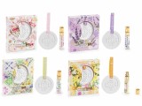 Cumpara ieftin Set 4 difuzoare din ipsos suspendabile cu 4 arome parfum 4 x 5 ml