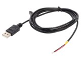 Cablu USB 2.0 DELOCK 1.5m USB A Negru 22AWG Cod 85664