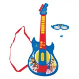 Set chitara electronica si ochelari cu microfon, Lexibook, Paw Patrol