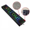 Reclama luminoasa LED SMD RGB 100x20 cm, text, imagini, animatii, USB si WiFi, RESIGILAT