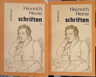 SCHRIFTEN VOL.1-2-HEINRICH HEINE foto