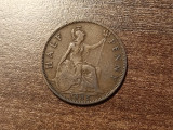 M3 C50 - Moneda foarte veche - Anglia - Half penny - 1935