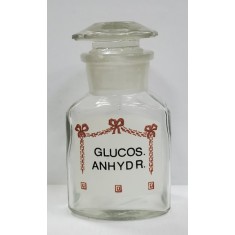 Flacon din sticla pentru farmacie, GLUCOS. ANHYDR.