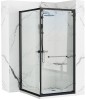 Cabina de dus Rea Space In Black 80x100