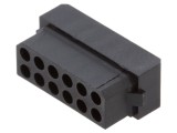 Mufă cablu-cablu/PCB mamă Datamate L-Tek 2mm 12 pini crimpată