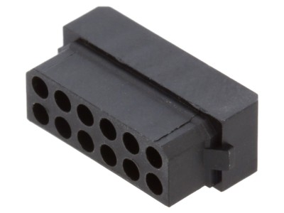 Conector mamă 12 pini, pas 2mm foto