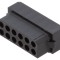 Conector mamă 12 pini, pas 2mm