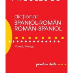 DICTIONAR SPANIOL-ROMAN, ROMAN-SPANIOL - VALERIA NEAGU
