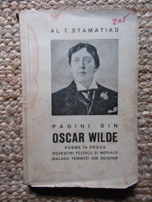 PAGINI DIN OSCAR WILDE - AL.T. STAMATIAD foto