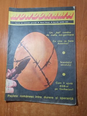 revista momdorama aprilie 1990-interviu cu ion ratiu,berlinul in afara zidului foto