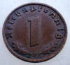 2.725 GERMANIA 1 REICHSPFENNIG 1938 F, Europa, Bronz