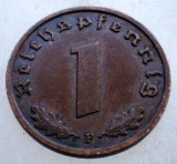 2.725 GERMANIA 1 REICHSPFENNIG 1938 F, Europa, Bronz