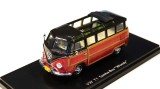 1962 Volkswagen T1 Samba Woody Open Roof - Schuco ProR 1/43