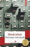 Declaratie individuala - Elfriede Jelinek - Polirom