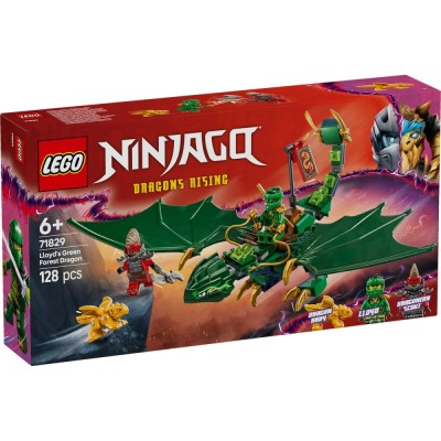 Lego ninjago dragonul de padure al lui lloyd 71829 foto