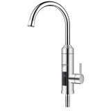 Robinet instant pentru apa calda Hausberg, 3600 W, inox, afisaj LED