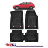 Covorașe Auto Tip Tăviță Compatibile Audi A3 (8L): 1996&ndash;2003, Negru, Design Antiderapant, Protecție Completă, Cauciuc