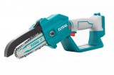 Minifierastrau electric Total, 20V, lungimea lamei 5&amp;quot;, fara incarcator si acumulator