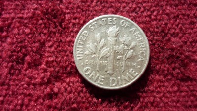 1 DIME 1961 ARGINT ***** foto