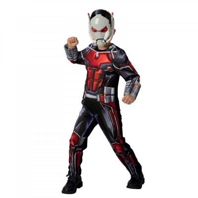 Costum Ant-Man Deluxe pentru baieti 5-6 ani 116 cm foto