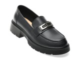 Mocasini GRYXX negri, 6310, din piele naturala