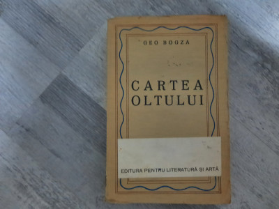 Cartea Oltului de Geo Bogza foto