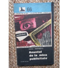 IOANA DIMITRESCU - ANUNTUL DE LA MICA PUBLICITATE