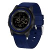 Ceas Copii Sanda 6182 Bleumarin-Negru , Design Sport, Digital, Afisaj Data, Alarma, Rezistent la Apa 5ATM