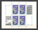 Romania.1969 Posta aeriana:Cosmonautica-Bl. YR.415