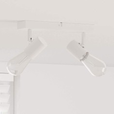 vidaXL Spot de tavan Alb 26 x 6.5 x 11.5 cm Oțel 4108180