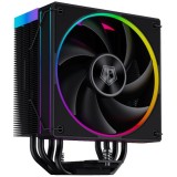 Cooler procesor ID-Cooling FROZN A410 negru iluminare aRGB, Compatibil Intel/AMD