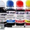 Set Cerneala Ink-Mate Compatibil Brother 4x100ml BTD60BK, 2x100ml BT5000C, 2x100ml BT5000M, 2x100ml BT5000Y + 1xRoller DeLux si 1xCd-r Maxell