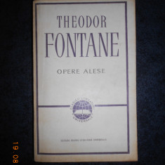 THEODOR FONTANE - OPERE ALESE
