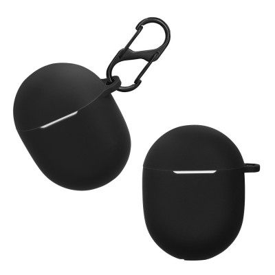 Husa Casti Kwmobile pentru Google Pixel Buds A Series, Negru, Silicon, KWM000025DK001C foto