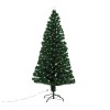 Brad artificial de craciun cu becuri led incluse in ramuri, 1.80 m, verde, Oem