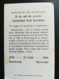 1941, Canonicul Iosif Schubert, 25 ani de preotie, Innsbruck București catolic