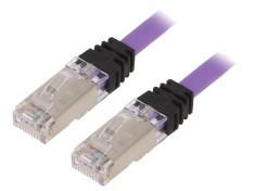 Cablu Patch S/FTP TX6A 10Gig LSZH Violet 1m