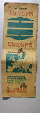 Europa harta rutiera 1984, A. Barsan text anexa Statele Europei, fara harta, 36, Albastru
