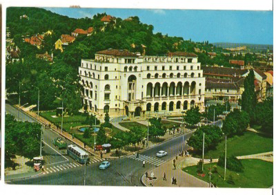 CPIB 18081 CARTE POSTALA - BRASOV, CASA ARMATEI, AUTOBUZ, AUTOTURISM foto