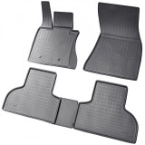 Covorase Cauciuc 3D Tavita Premium BMW X5 F15 F85 2013-2018, 4 Bucati, Negre