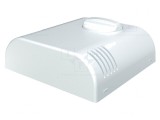 Carcasă montabilă pe perete ABS albă 80x80x25mm