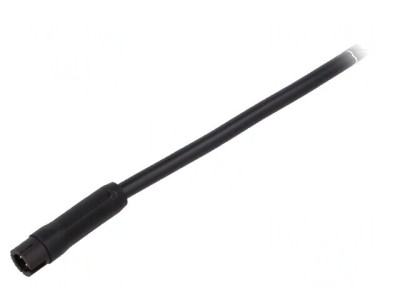 Conector circular PIN 3 cu manșon și cabluri IP40 foto
