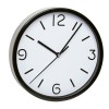Ceas Perete Silentios TFA 60.3033.01 Negru, Sticla, Cifre Mari, 20cm, Design Modern, Mecanism Quartz, Children SafetyCare