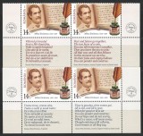 Romania 2025 - LP 2499 + tabs (ambele versiuni) - Luceafarul poeziei romanesti, Mihai Eminescu, Nestampilat